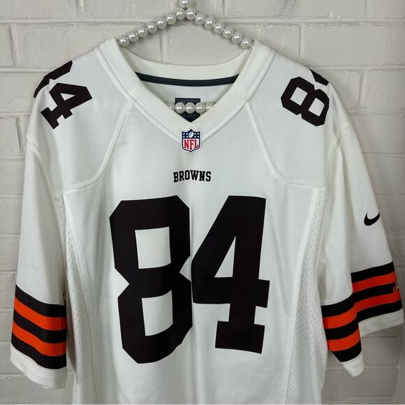 NFL Nike Men’s Cleveland Browns Cameron 84 Football Jersey Size L - Picture 2 of 13